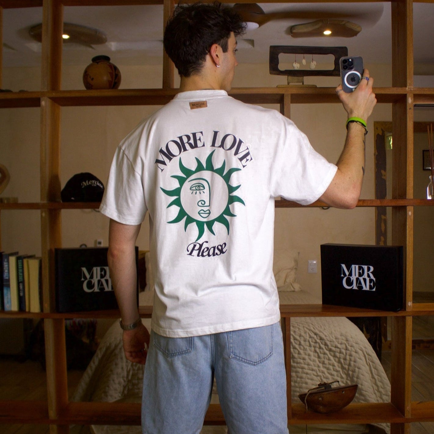 "More Love Please" Oversized Tee
