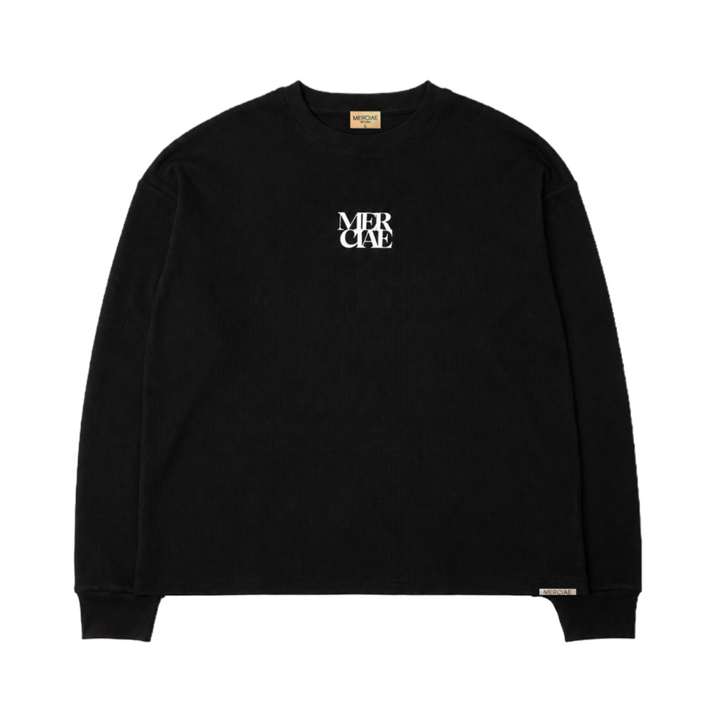 "Merciae Atelier" Waffle Knit Tee