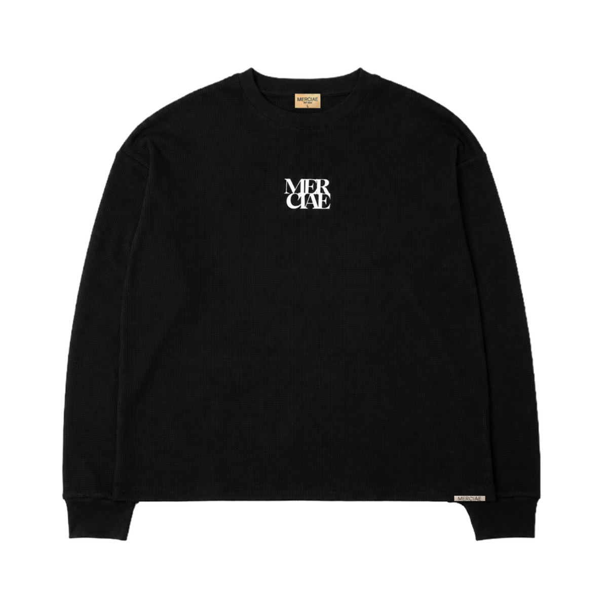 "Merciae Atelier" Waffle Knit Tee