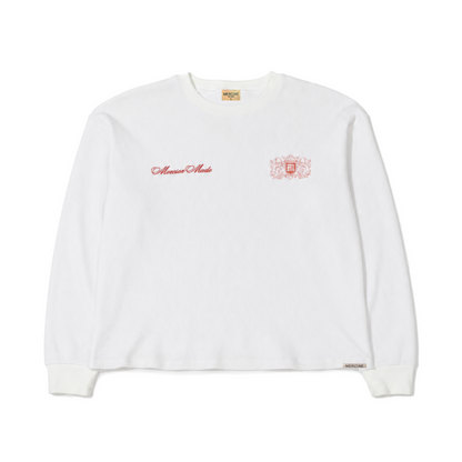 J'adore Waffle Knit Tee (White)
