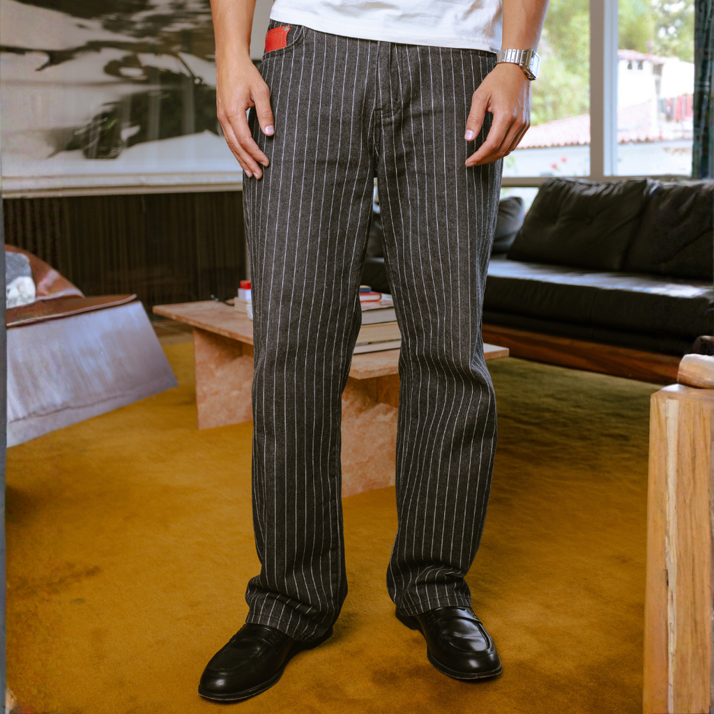 Red Reserve - Pinstripe Denim