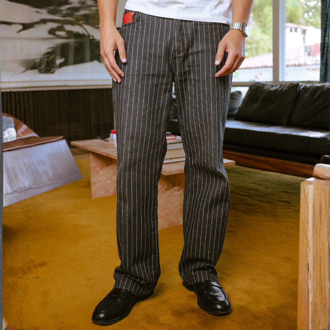 Red Reserve - Pinstripe Denim