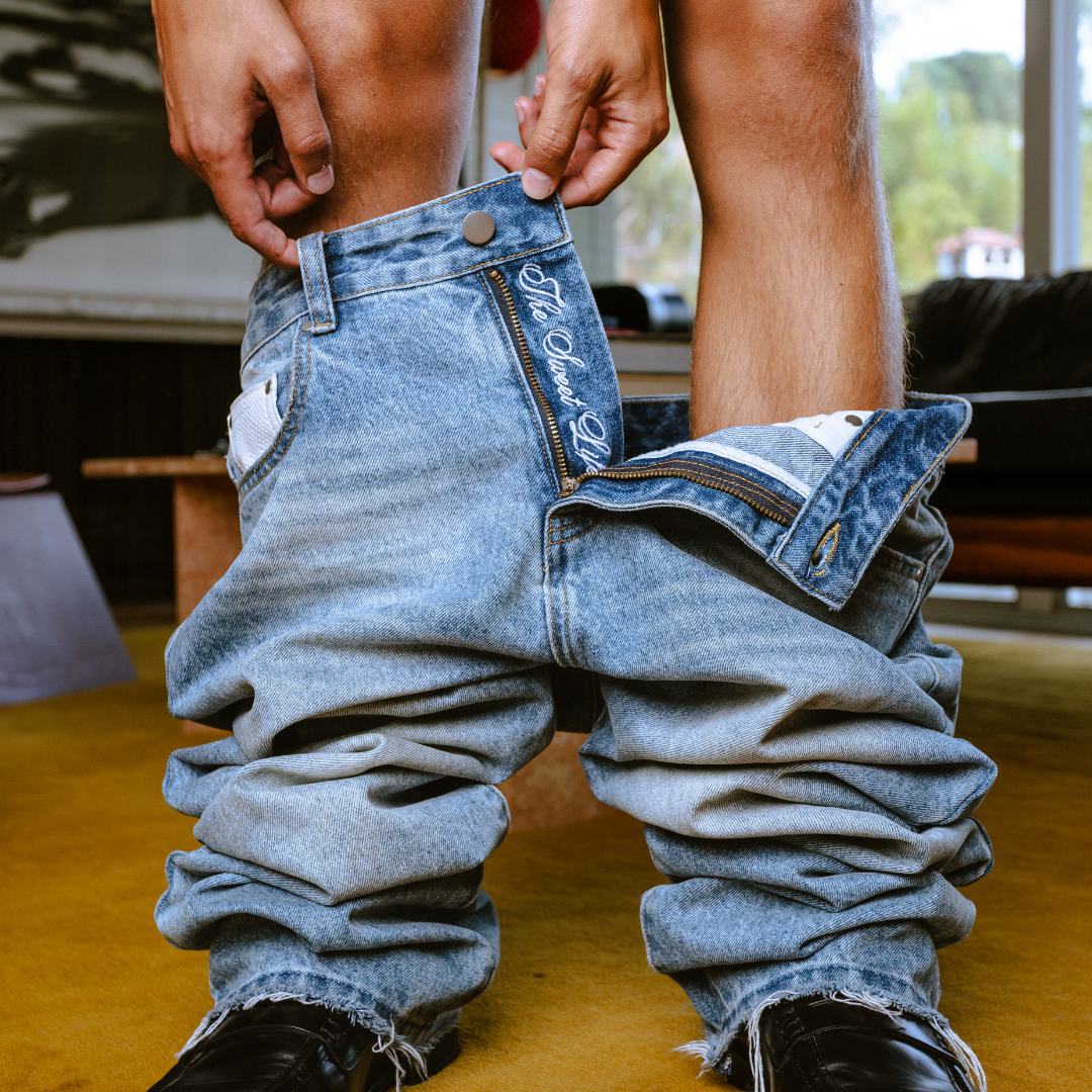 White Reserve - Light Wash Denim
