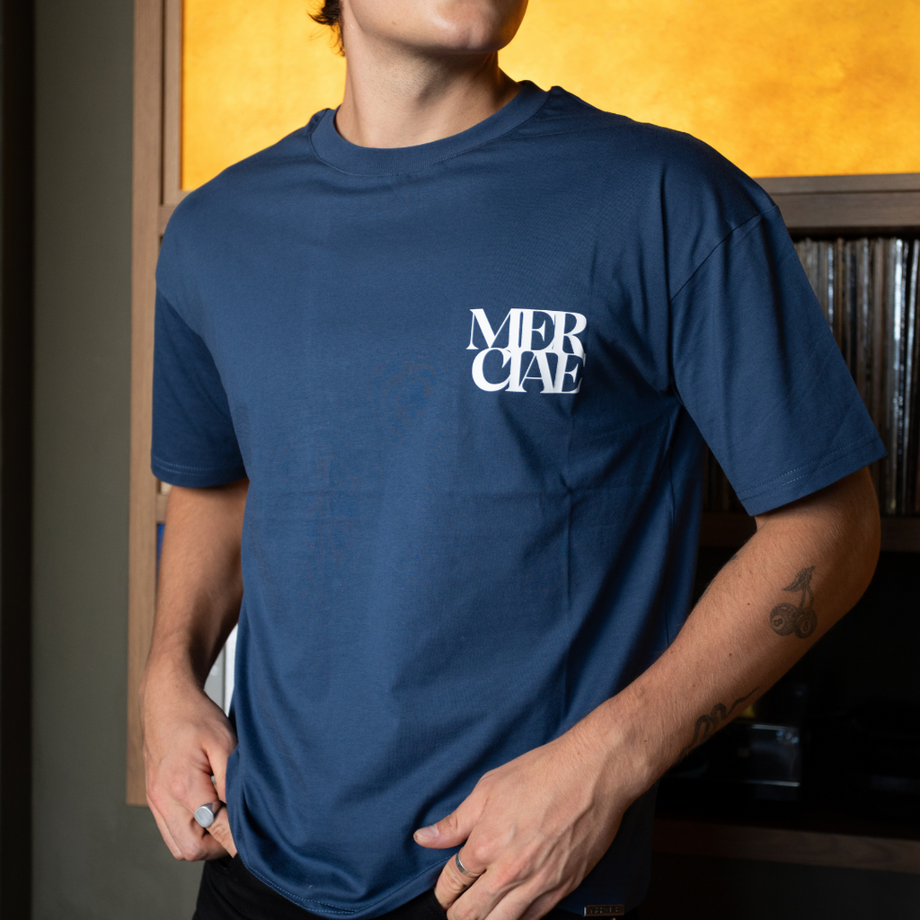 Let's Kiss in Paris Tee (Navy)