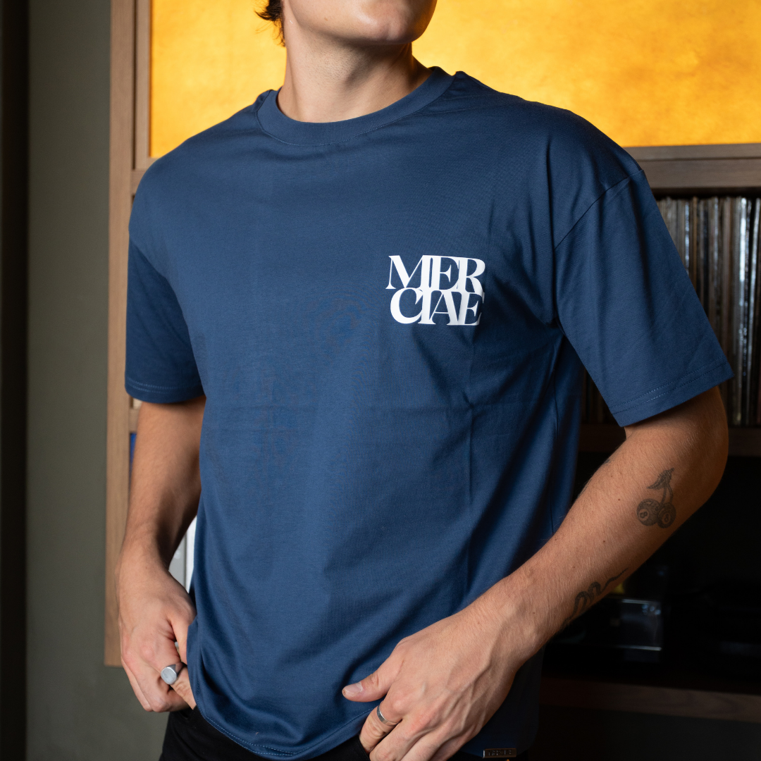 Let's Kiss in Paris Tee (Navy)