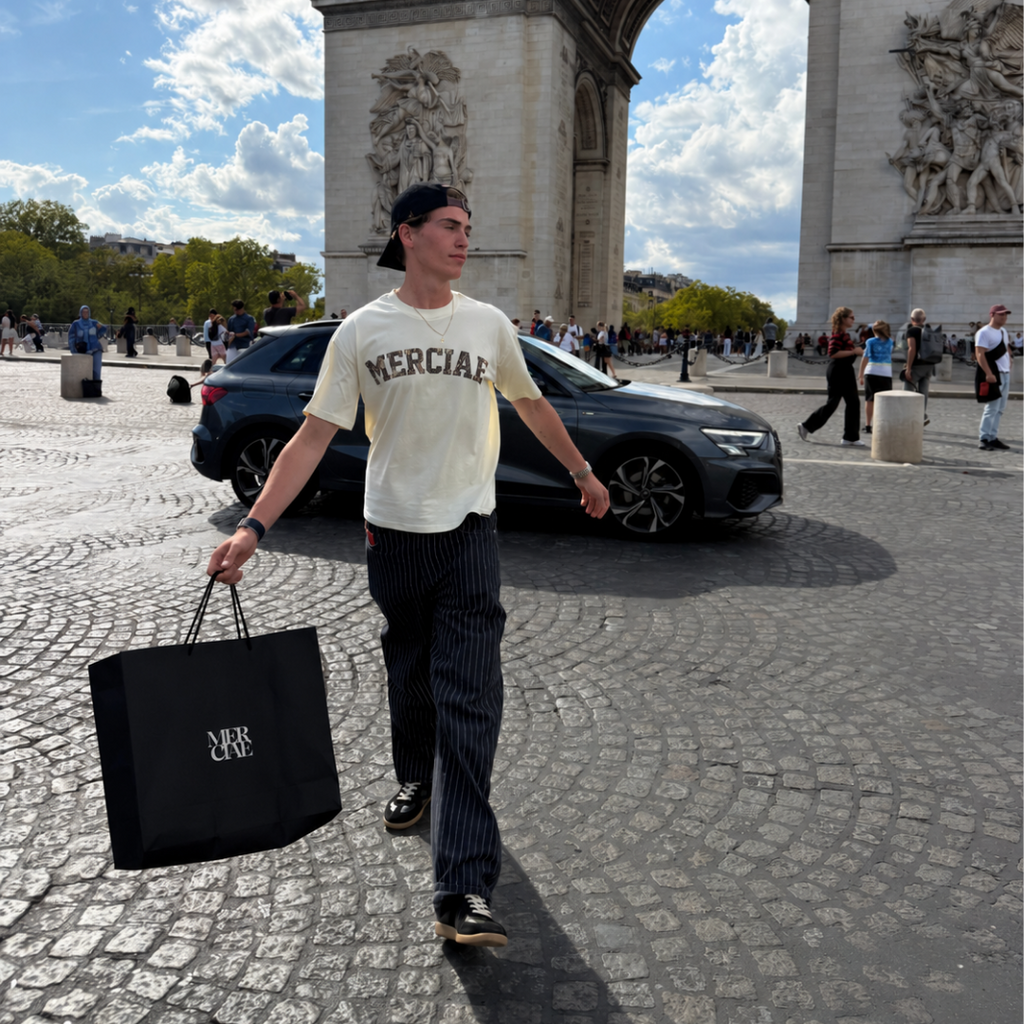Snake Skin Varsity Tee