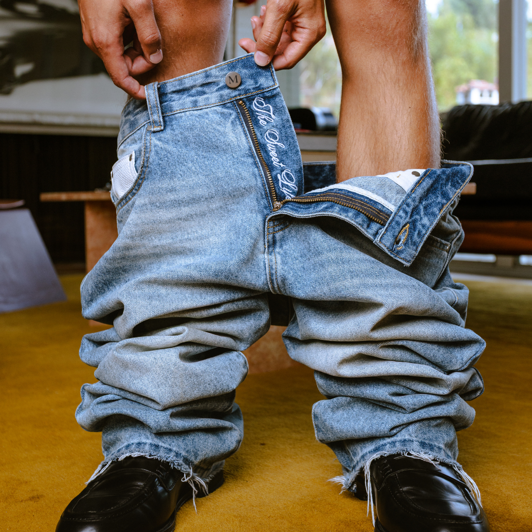 White Reserve - Light Wash Denim