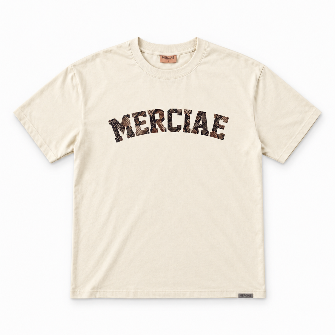Snake Skin Varsity Tee