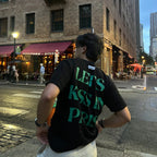 Let's Kiss in Paris Tee (Black)