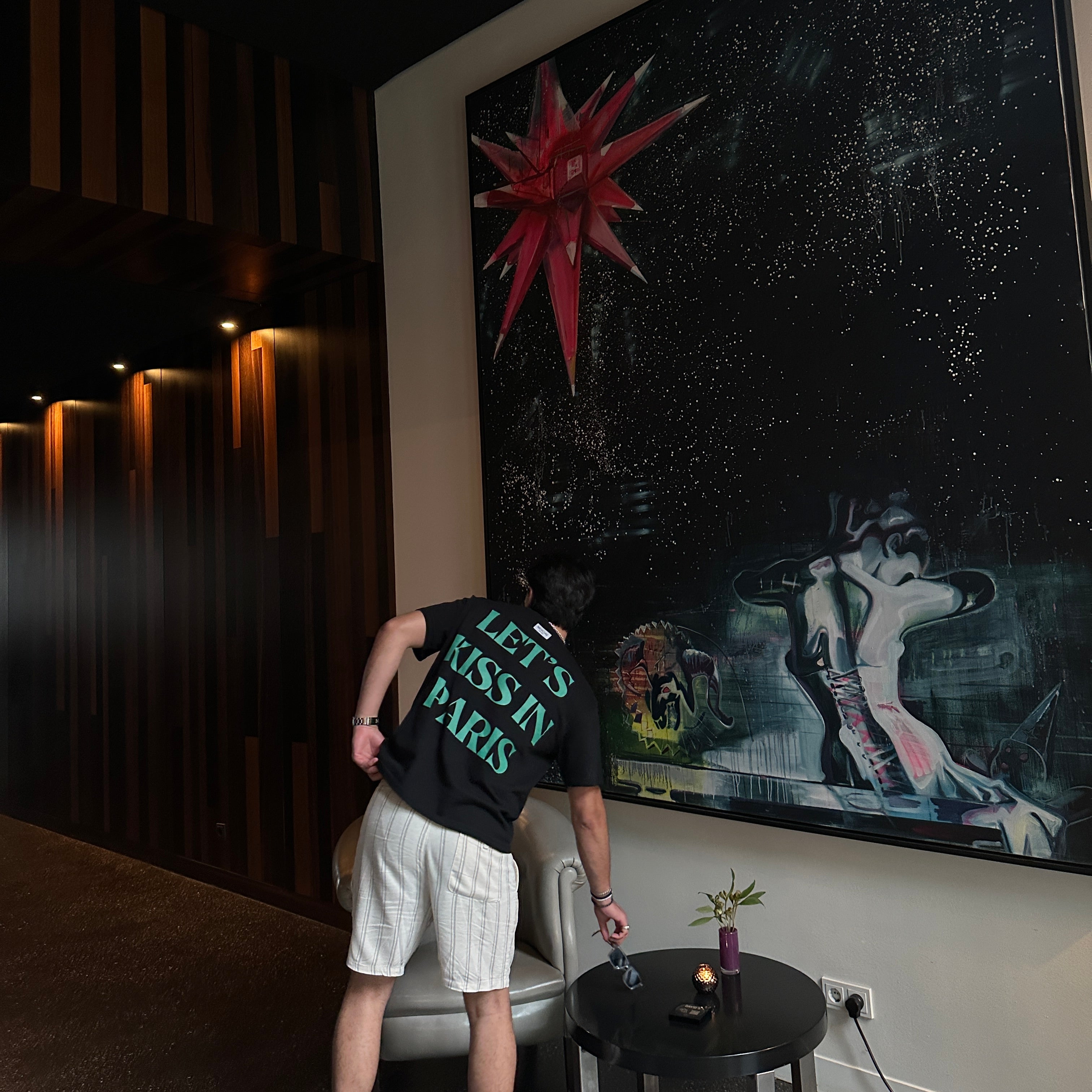 Let's Kiss in Paris Shirt Oversized – MERCIAE