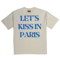 Let's Kiss In Paris Tee (White)