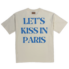 Let's Kiss In Paris Tee (White)