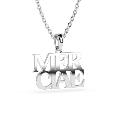Merciae Silver Pendent